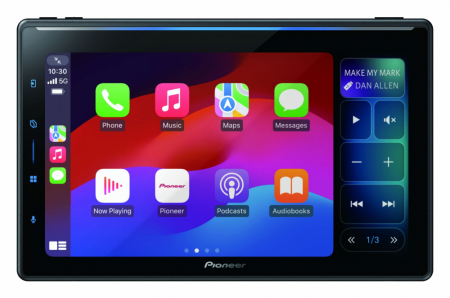 Pioneer SPH-EVO107DAB-UNI, 10,1 tuuman autostereo langattomalla CarPlay/Android Autolla ryhmässä Autohifi / Autostereot / 1-din @ BRL Electronics (135SPHEVO107DABUNI)