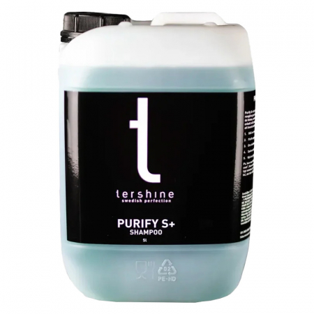 Tershine Purify S+ - Shampoo, keraaminen shampoo lakkasuojalla, 5 L ryhmässä Autohifi / Autonhoito / Bilschampo @ BRL Electronics (184PURIFYSPLUS5)