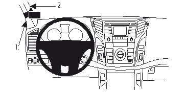 Hyundai i40 12-15, Vänster ryhmässä Autohifi / Mikä sopii autooni / Hyundai / i40 / i40 2011-2019 @ BRL Electronics (240804687)