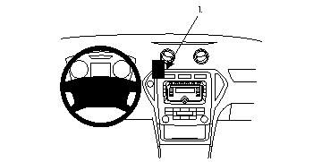 ProClip Monteringsbygel Ford Mondeo 08-14 ryhmässä Autohifi / Mikä sopii autooni / Ford / Mondeo / Mondeo 2007-2013 @ BRL Electronics (240FORDMON08PROC)