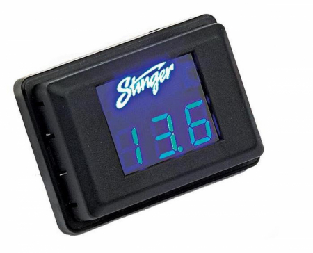 Stinger universal voltmätare, blå display ryhmässä Autohifi / Tarvikkeet / Asennustarvikkeet @ BRL Electronics (400SVMB)