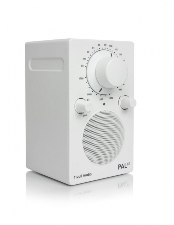 Tivoli Audio PAL BT, FM-radio med Bluetooth, vit ryhmässä Pakettiratkaisut / Paketit kotiin / Mikrostereot @ BRL Electronics (404TAPALBTG2W)