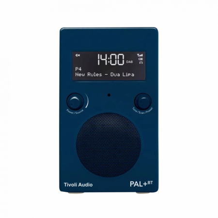 Tivoli Audio PAL+ BT (gen. 2), DAB/FM-radio med Bluetooth, blå ryhmässä Pakettiratkaisut / Paketit kotiin / Mikrostereot @ BRL Electronics (404TAPPBTG2BL)