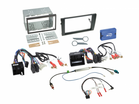 ACV Installationskit Audi A4 / Seat Exeo, dubbeldin 01-08 ryhmässä Autohifi / Mikä sopii autooni / Audi / Audi A4 / Audi A4 2004-2008 / Stereon vaihto / Alkuperäinen 2-DIN @ BRL Electronics (700621320181)