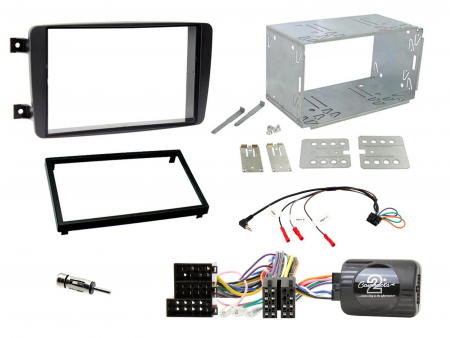 Installationskit Mercedes C-klass W203 <2004, Passivt system ryhmässä Autohifi / Mikä sopii autooni / Mercedes / C-luokka / C-luokka 2001-2007 W203 @ BRL Electronics (701CTKMB02)