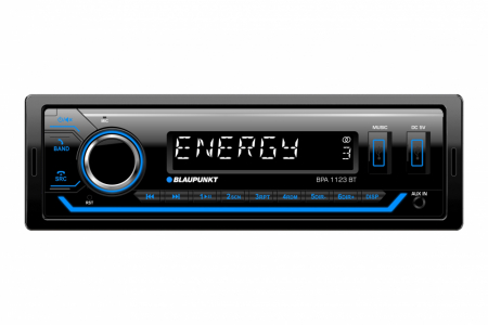 Blaupunkt BPA 1123 BT, edullinen autostereo Bluetoothilla ja 3 parilla linjalähtöjä ryhmässä Autohifi / Autostereot / 1-din @ BRL Electronics (873BPA1123BT)