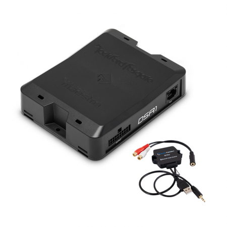 Rockford Fosgate DSR1 & AUX- Bluetooth-adapteri, prosessoripaketti ryhmässä Autohifi / Päätevahvistimet / Ääniprosessorit @ BRL Electronics (SETDSR1PKT1)