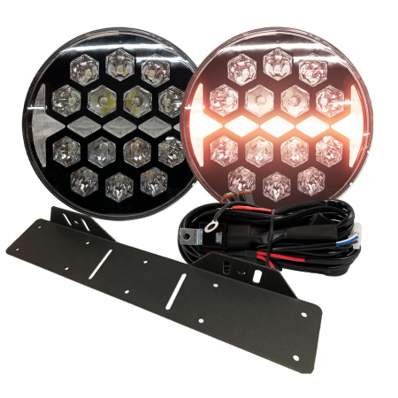 NIZLED Lisävalopaketti 2-pack R140DRL, 140W kiinnikkeellä ja kaapelisarjalla ryhmässä Autohifi / LED-valaistus / Valosetit ja paketit @ BRL Electronics (SETR140DRLPKT1)