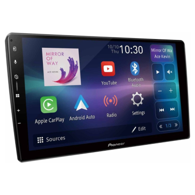 Pioneer SPH-PF97BT, 9 tuuman autosoitin langattomalla CarPlay/Android Autolla