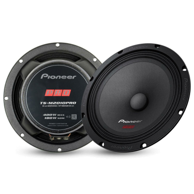 Pioneer TS-M2010PRO, 8 tuuman keskiääni, pari