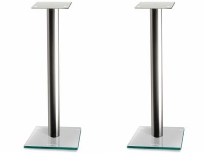 Norstone Epur Stand, högtalarstativ med glasfot 60 cm höga