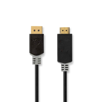 Nedis DisplayPort–HDMI-kaapeli, 1 metri