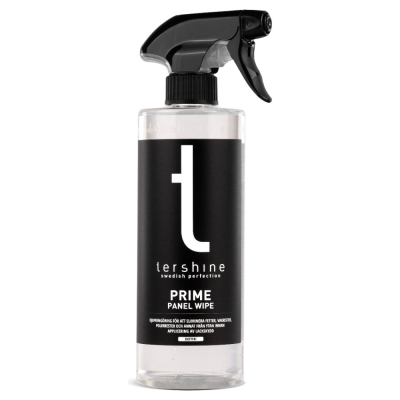 Tershine Prime - Paneelipyyhe, puhdistus lakkasuojalle, 500 ml