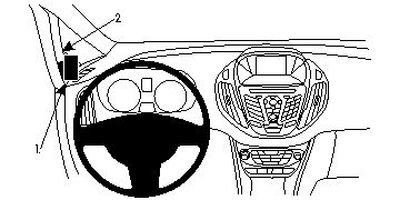 Ford B-Max 13-15, Vänster
