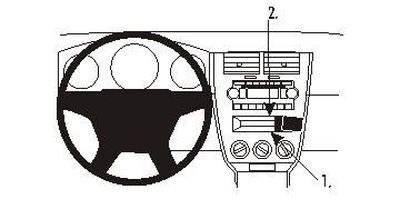 ProClip Monteringsbygel Dodge Caliber 07-09
