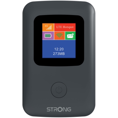 Strong 4GMIFI150CD, 4G-hotspot näytöllä