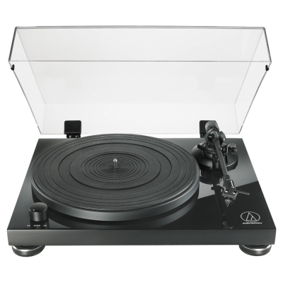 Audio-Technica AT-LPW50PB levysoitin AT-VM95E-neulalla, musta