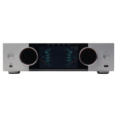 Onkyo Muse Y-50 striimaava vahvistin, hopea