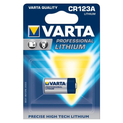 Varta Professional CR123A, litiumparisto, 1 kpl