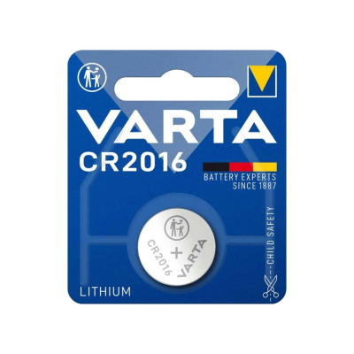 Varta CR2016, litiumnappiparisto, 1 kpl