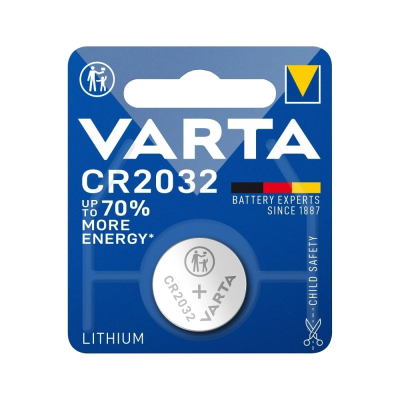Varta CR2032, litiumnappiparisto, 1 kpl