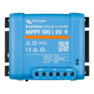 Victron SmartSolar MPPT 100/20-48V, lataussäädin aurinkopaneeleille