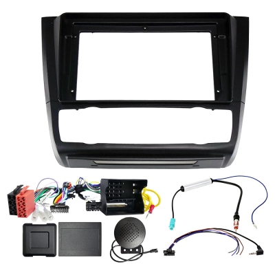 Auto-Connect asennussarja 9 tuuman autosoittimelle, BMW 1-sarja 2007-2014, automaatti-ilmastointi