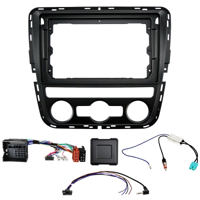 Auto-Connect asennussarja 9 tuuman autosoittimelle, Volkswagen Passat B7 2011-2015, automaatti-ilmastointi