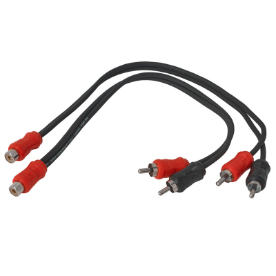 Auto-Connect koaksiaali Y-haaroitin matala taso 2 uros-1 naaras, Level 1