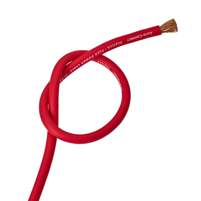 Auto-Connect punainen virtakaapeli CCA 21.6mm², metritavara