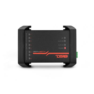 DS18 DSP4.8BTM, 8-kanavainen ääniprosessori sisäänrakennetulla Bluetoothilla