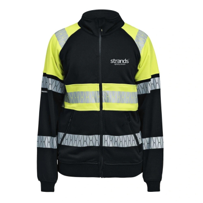 Strands Sweatshirt Zip Hi-Vis, koko XXS-4XL