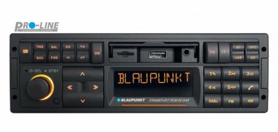Blaupunkt Frankfurt RCM 82 DAB, retro autoradio Bluetoothilla ja DAB:illa