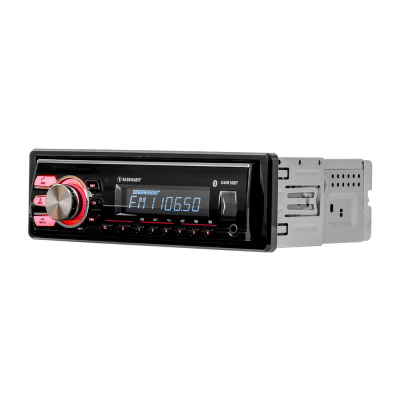 Bass Habit DMR10BT, autostereo Bluetoothilla, AUX, USB ja 2 paria matalatasoa