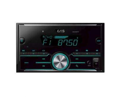GAS GMA252BTR autostereo Bluetoothilla ja 2 paria matalatasoista