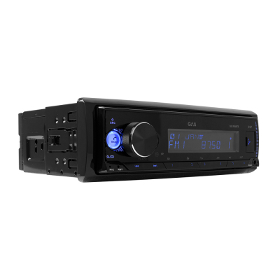GAS MAX M140-BTX auton stereo Bluetoothilla, 32-bittinen DSP ja 3 paria (4V) matalan tason lähtöjä