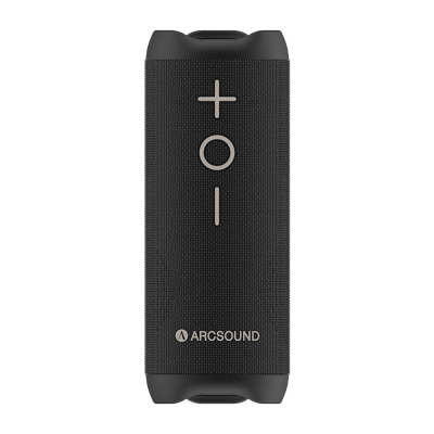 Arcsound EDGE tehokas kannettava kaiutin Bluetoothilla, musta