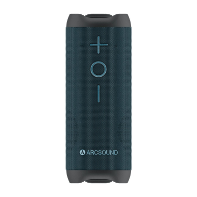 Arcsound EDGE Sapphire Blue tehokas kannettava kaiutin Bluetoothilla, musta