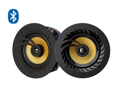 Lithe Audio kattoon upotettavat Bluetooth-kaiuttimet, Master ja Passive