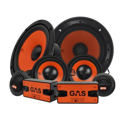 GAS MAD K2-64 & MAD M2-34, 3-tie 6.5 tuuman kitsysteemi