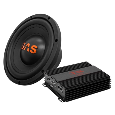 GAS MAD S1-2504 RA500W:llä, 1x10 tuuman bassopaketti