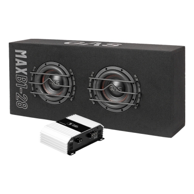GAS MAX B1-28 Bass Habit SP12001FR:n kanssa, 2x8 bassopaketti