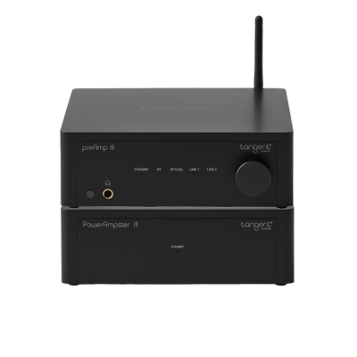 Tangent PreAmp III ja PowerAmpster III, kompakti stereopaketti