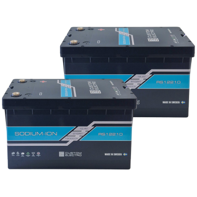 Akkupaketti, 2 kpl CustomElectro RS 12-210 Sodium-Ion
