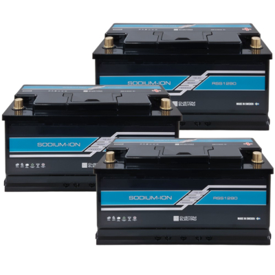 Akkupaketti, 3-pack CustomElectro RSS v2 12-90 Sodium-Ion