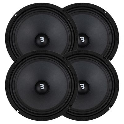4-pack Bass Habit Play SP200M, 8 tuuman midbassoa