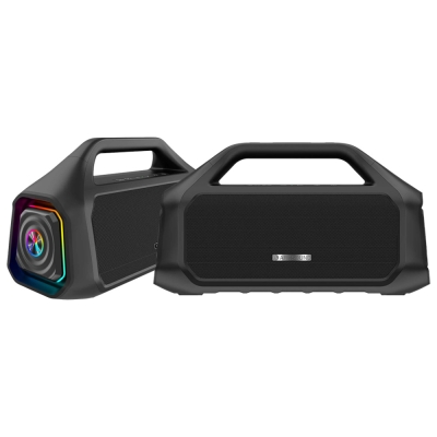 2-pack Arcsound STEAM kannettava juhlakaiutin, musta