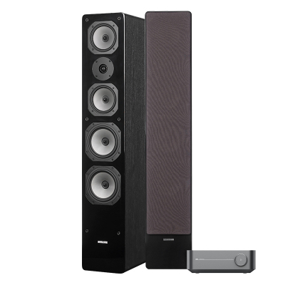 WiiM Amp & Dynavoice Challenger M-65, stereopaketti