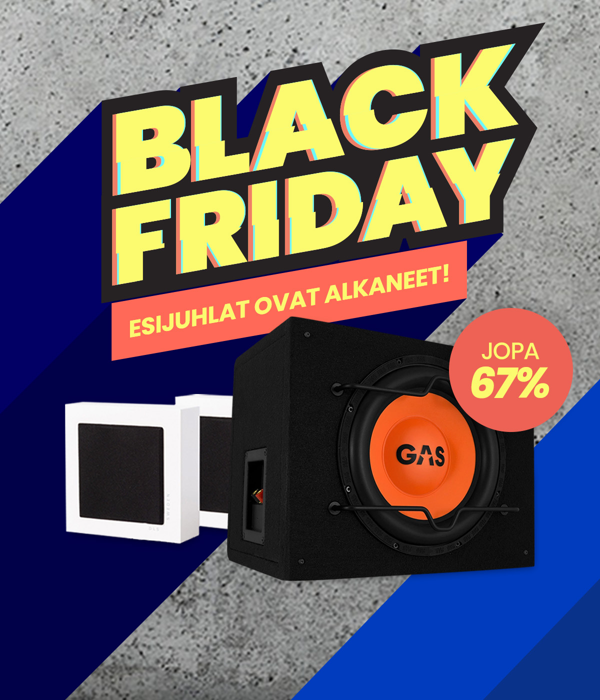 Black Friday - etkoilla ollaan käynnissä!